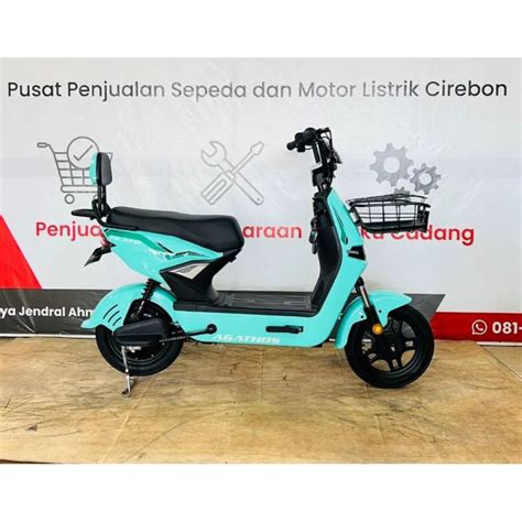 Jual SEPEDA LISTRIK AGATHOS AE 370 SPESIAL DINAMO 500 WATT DAN BATARAI