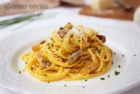 Pasta a la carbonara la auténtica receta italiana