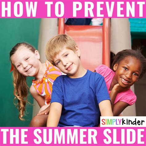 How To Prevent The Summer Slide Simply Kinder