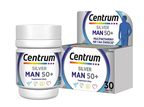 Centrum Silver Multivitamín Pro Muže 50 30 Tablet Nordvik