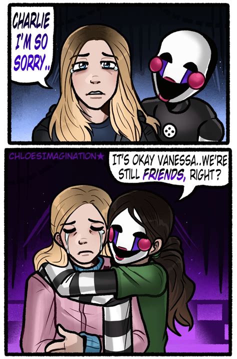 Chloesimagination — FNAF movie Vanesss has guilt over Charlie’s...