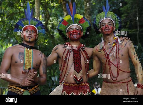 Los Ind Genas Brasile Os De La Etnia Patax Celebran El D A