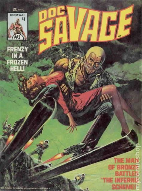 Doc Savage 1975 Marvel Magazine Comic Books