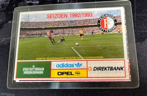 Feyenoord - Dutch Football League - 1992 - Sports ticket - Catawiki