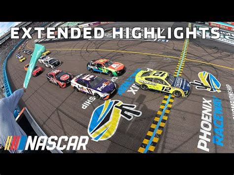 Late Race Restarts Provide Another Close Finish At Phoenix NASCAR Cup