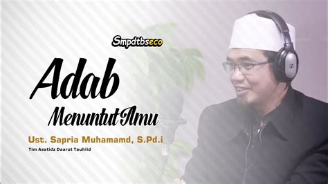 Adab Menuntut Ilmu Kitab Tadzkirotus Sami Wal Mutakallim Bersama