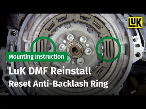 Reinstall A Dual Mass Flywheel Reset The DMF Renault Dacia Mercedes