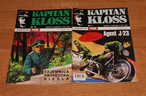 Komiks Kapitan Kloss Nr I Nowe Chech O Kup Teraz Na Allegro