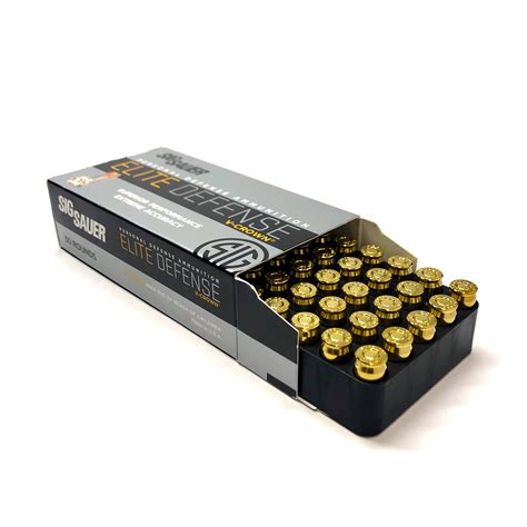 SIG SAUER 380 AUTO 90 Gr Elite V Crown JHP 50 Ct