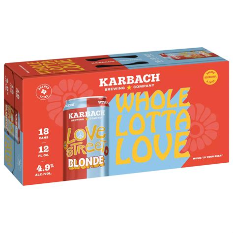 Karbach Love Street Kolsch Style Blonde Beer 12 Oz Cans Shop Beer At H E B