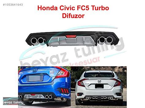 Otomobil Arazi Arac D Aksesuar Honda Civic Fc Turbo Dif Z R