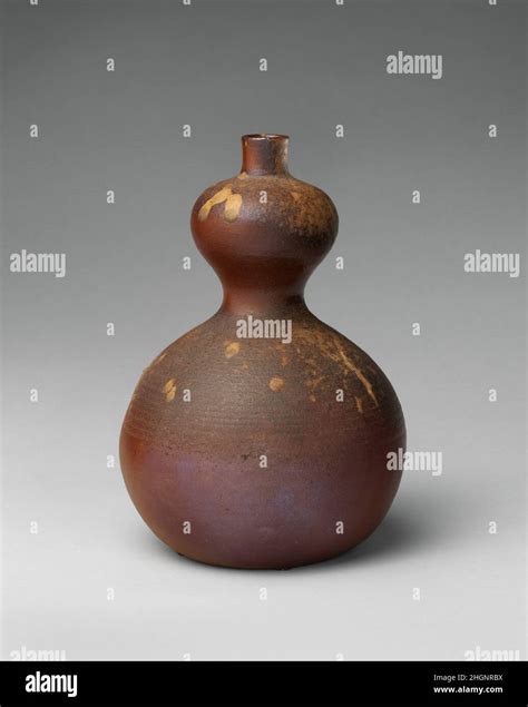 Double Gourd Vessel 18th Century Japan This Sake Bottle In The Shape Of