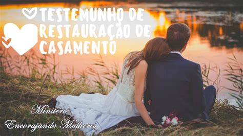 Testemunho De Restaura O De Casamento De Preb Levi Luis E Elizabeth