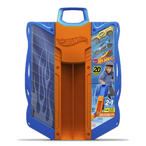 Rozkładana walizka Hot Wheels z torem wyścigowym Gry i zabawki Hot Wheels sportsquare eu