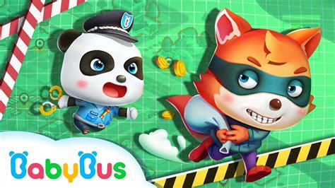 Baby Panda Police Man Animation And Kids Songs Collections For Babies