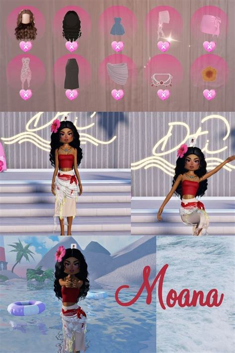 Dti Moana Outfit Moana Dress Dress To Impress Aesthetic Roblox