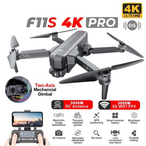 CTFast DeliveryAvailable Original SJRC F11s 4K Pro Drones With