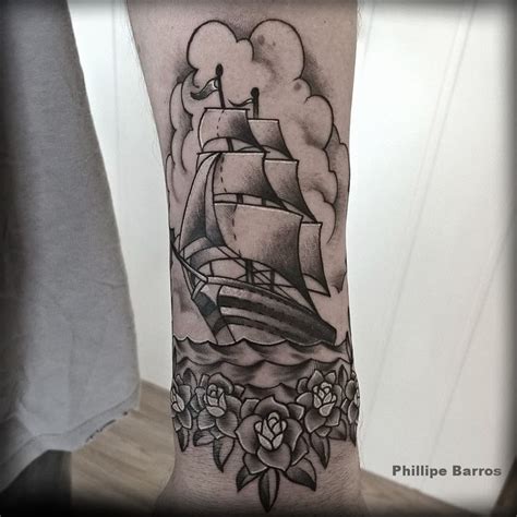 Barco Caravela Por Phillipe Barros Preto E Cinza Black And Gray Rj