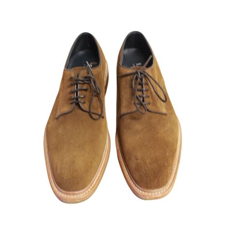 Loake Seconds Rowe Tan Suede F Width Rubber Sole Rrp Ebay