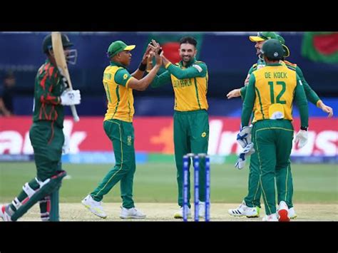 South Africa Vs Bangladesh Icc Mens T20 World Cup Supersport