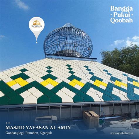 Jual Kubah Masjid Di Nganjuk Spesialis Enamel Dan Galvalum