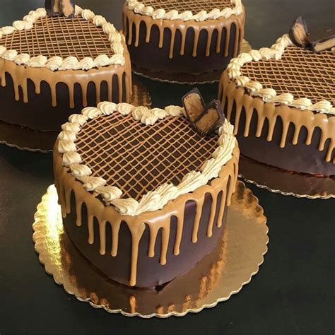 Heart Shaped Chocolate Cakes