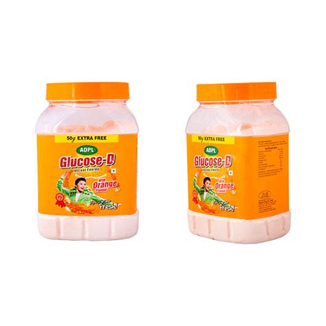 Buy Agrawal Glucose D Orange 500 Gm Free 50 Gm Online At