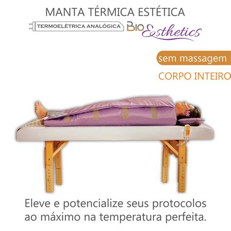 Manta T Rmica Est Tica Corpo Inteiro Anal Gica Bio Term Produtos