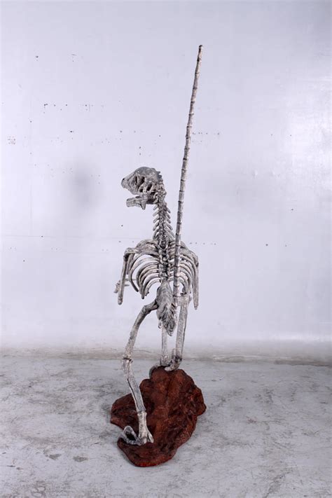 Deinonychus Dinosaur Skeleton Life Size Statue - Etsy