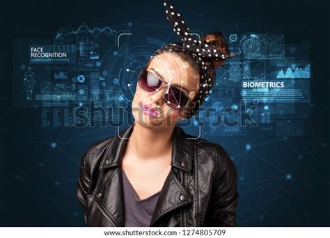 Face Detection Recognition Computer Vision Artificial Stock Photo ...