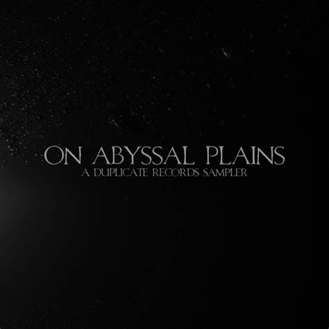 On Abyssal Plains Various Artists Duplicate Records