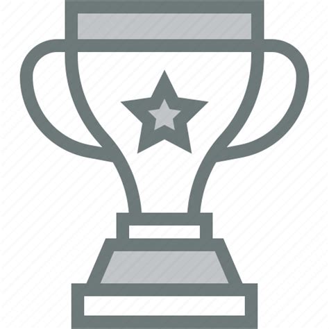 Success Champion Reward Prize Winner Trophy Icon Download On