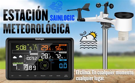 Sainlogic Estación Meteorológica WLAN Profesional Estación