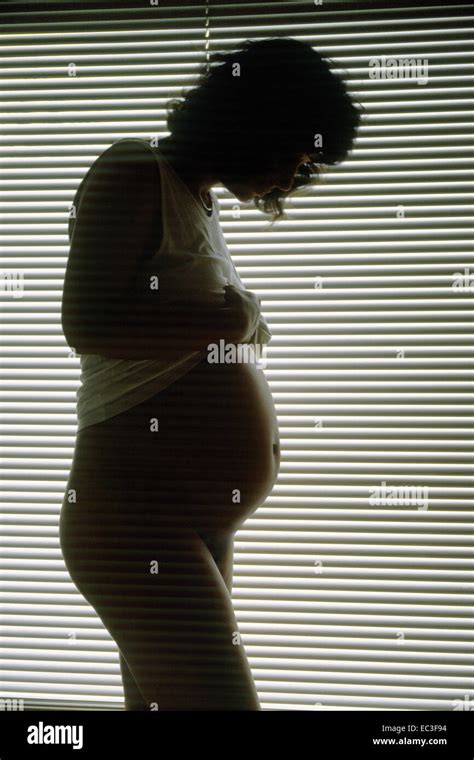 4 Months Pregnant Hi Res Stock Photography And Images Alamy