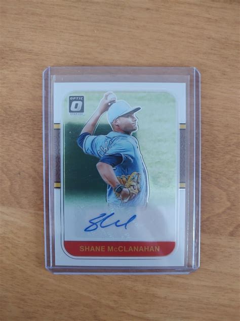 2021 Donruss Optic Shane McClanahan 1987 Retro Auto SM EBay