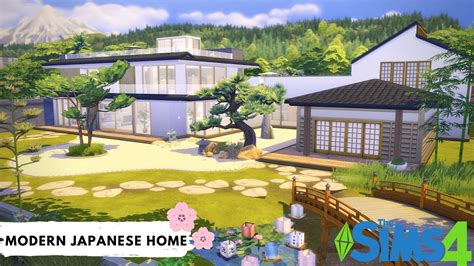 Ive Built A Modern Japanese Home In The Sims 4 Stop Motion No Cc