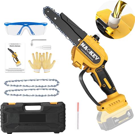 Mini tronçonneuse de 15 2 cm pour batterie Dewalt 20 V MAX scie à