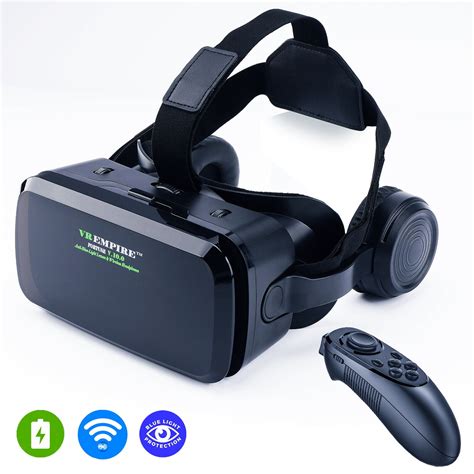 Cell Phone Virtual Reality (vr) headsets, VR EMPIRE VR Headset, Phone ...