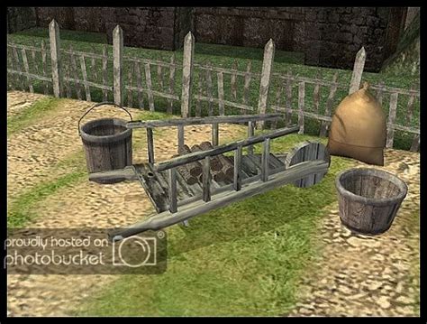 Ye Olde Wheelbarrow New Meshes Affinity Sims Garden Bridge