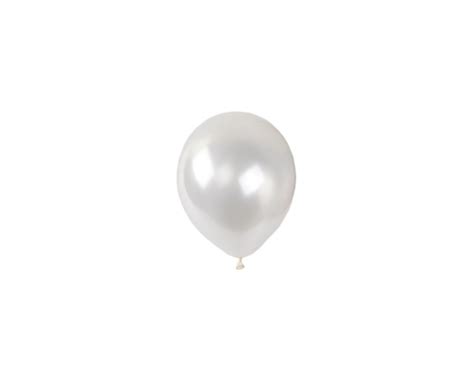 GLOBOS LATEX METALIZADO 25P BLANCO Home Expert