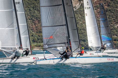 Pressmare Europei Classe A Sul Garda Trentino Secondo Giorno Di Regate