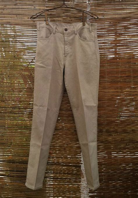 S Vintage Levis Hopsack Pegged Pants Sta Prest Big E Slim Etsy