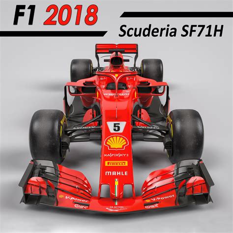 D Model F Ferrari Sf H Vr Ar Low Poly Cgtrader