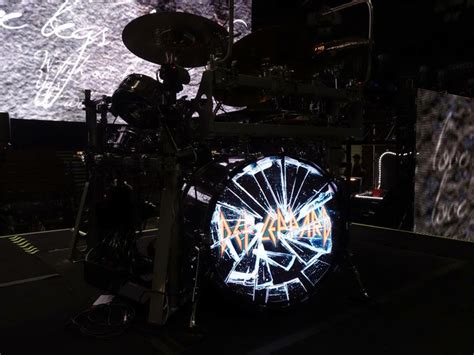 Rick Allen Drum Kit! | Def leppard, Darth vader, Vader