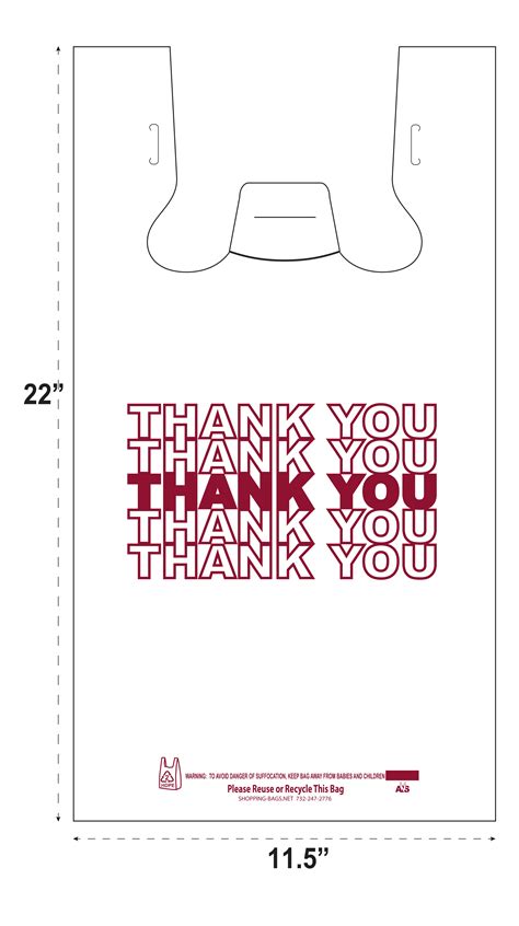 Thank You Bag Font