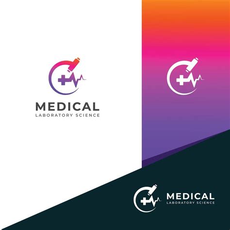 Creative Medical laboratory science logo design 41415927 Vector Art at ...