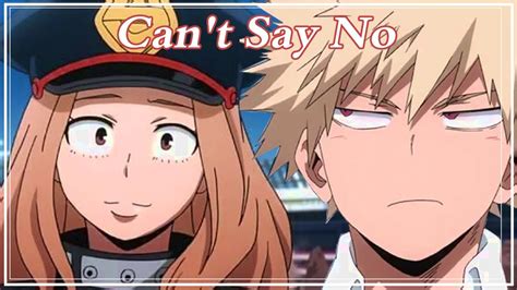 Bakugo X Camie Amv Cant Say No Bakucamie Youtube