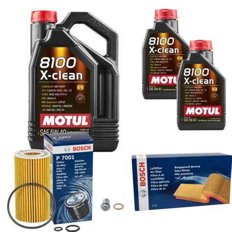 Bosch Inspection Set L Motul X Clean W Pour Eur