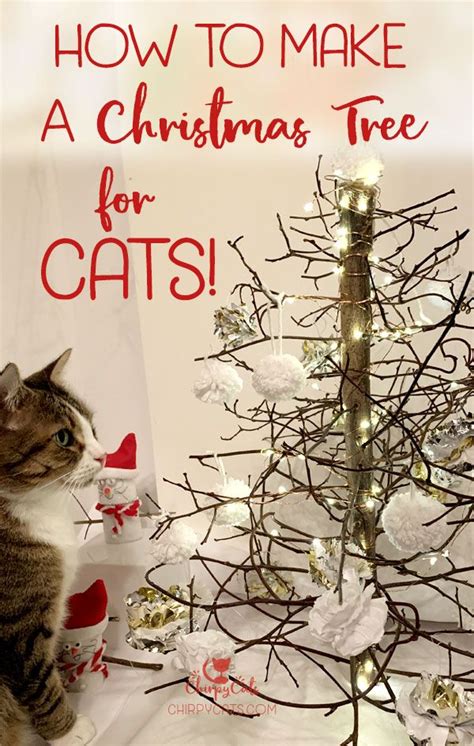 How To Create An Enrichment Christmas Tree For Your Cats Delight Cat Proof Christmas Tree