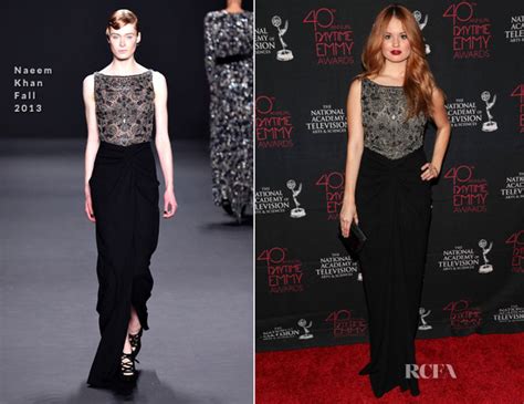 Debby Ryan In Naeem Khan - Daytime Entertainment Creative Arts Emmy ...